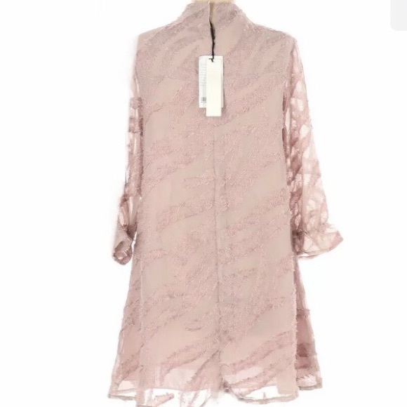 Stylewe Yishangria Pink Dress Embellished Spiderweb Look Witchie Core Vibe Small - Picture 4 of 11